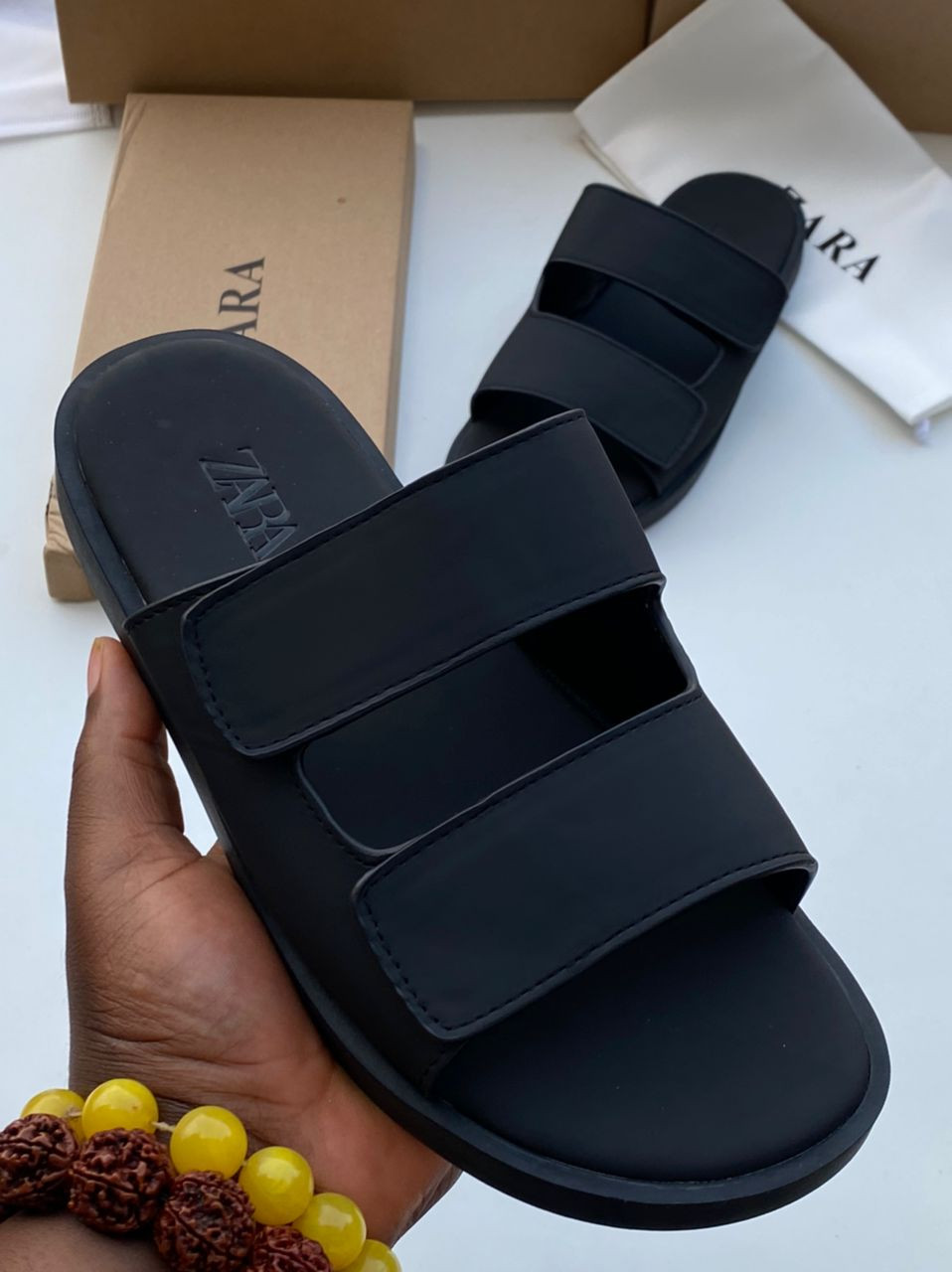 Designer Zara Palm Slippers