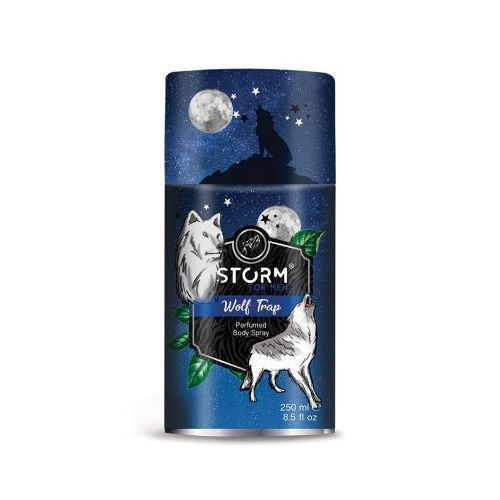 Storm Wolf Trap Long Lasting Perfumed Body Spray For Men -250ml