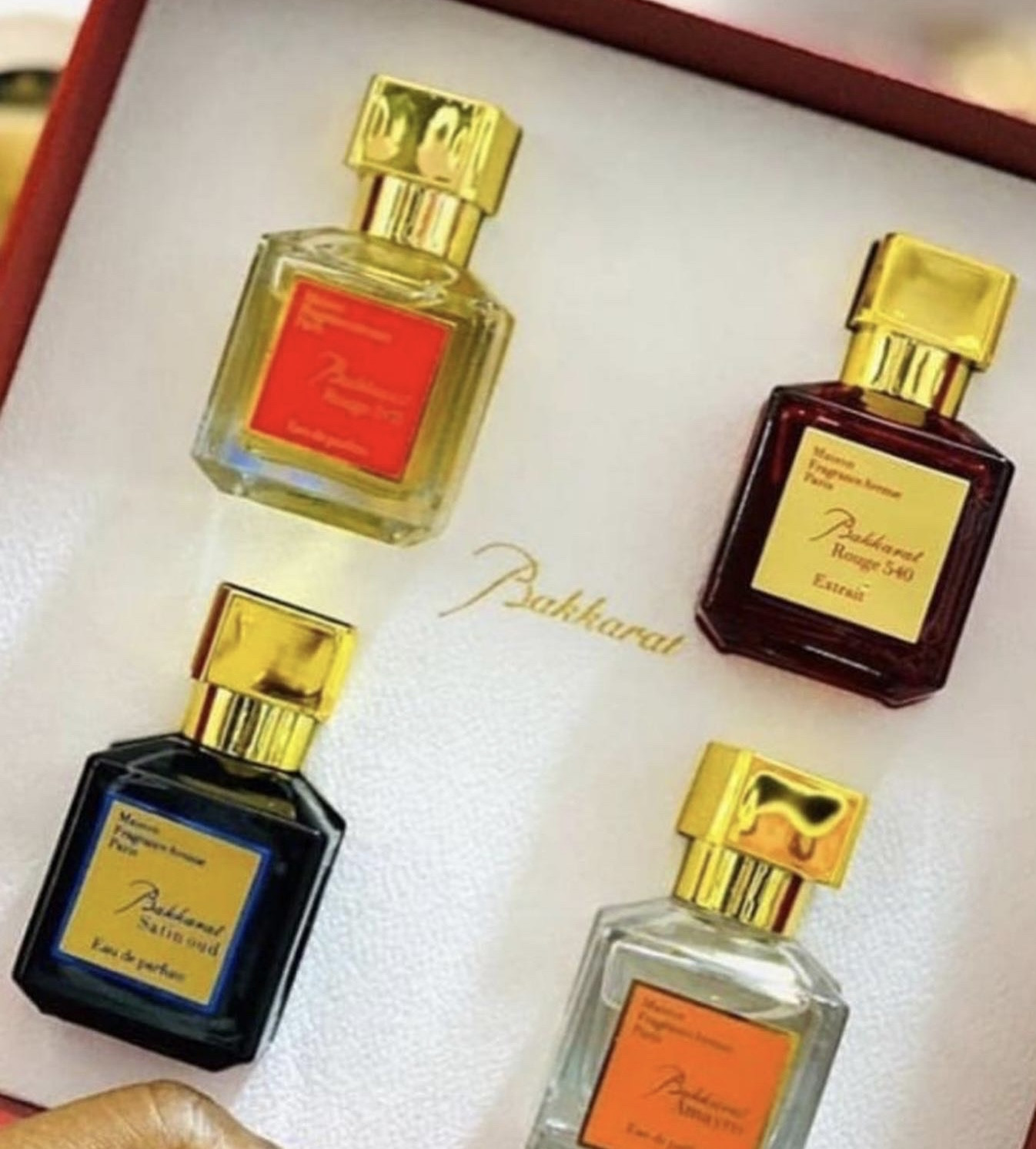 25MLS x 4  BACCARAT  ROUGE