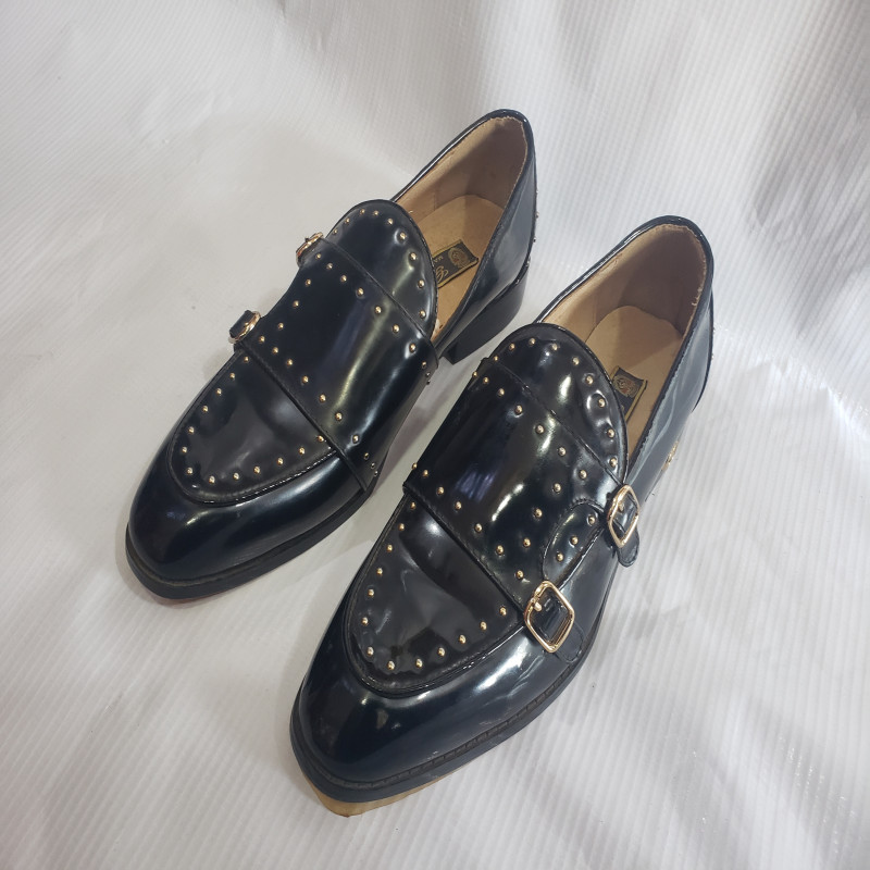 Men's Leather Shoes, Brogue, Plus-Size Formal Shoes